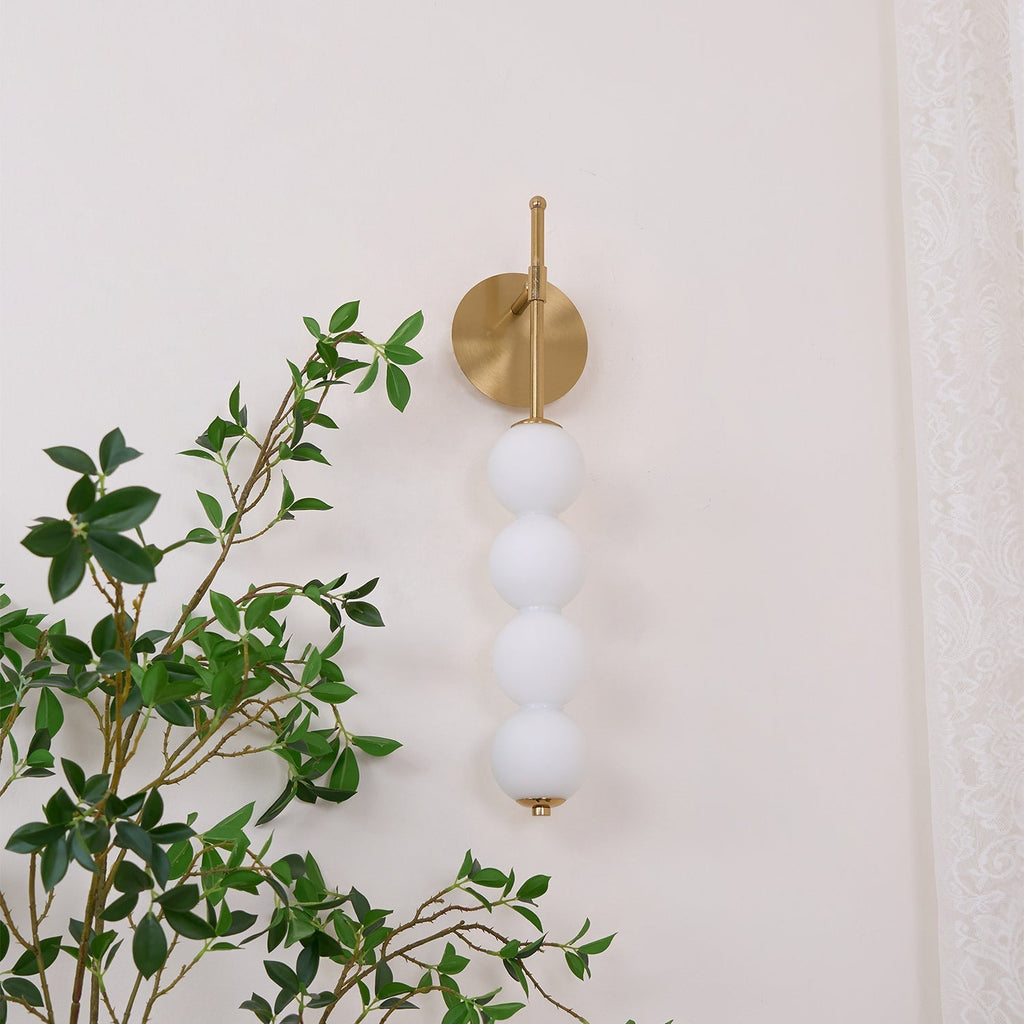 Wyreneth Glass Wall Light-Moonnatur