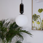 Brackina Glass Pendant Light-Moonnatur