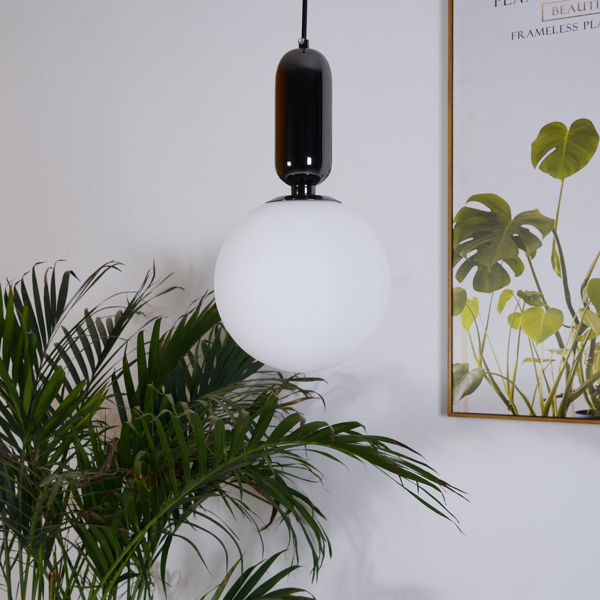 Brackina Glass Pendant Light-Moonnatur