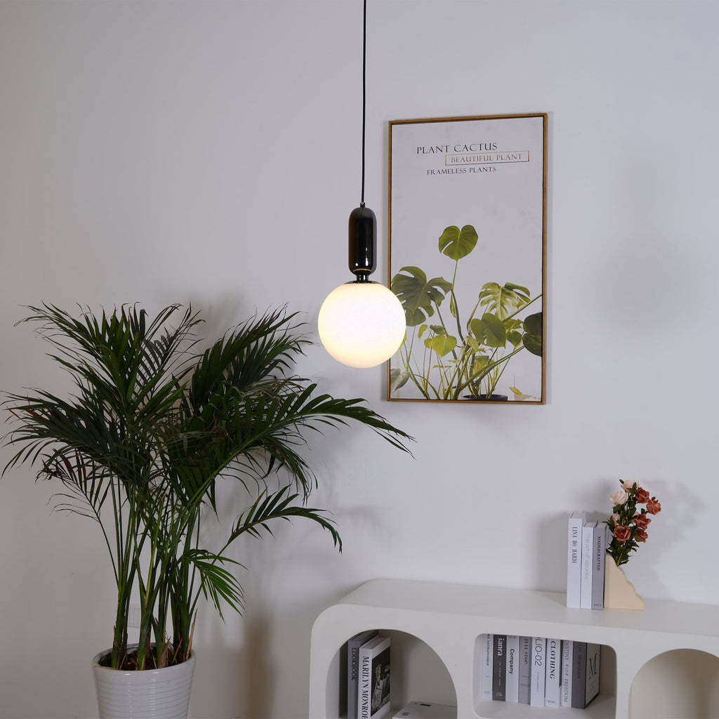 Brackina Glass Pendant Light-Moonnatur