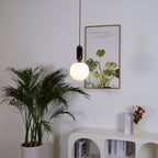 Brackina Glass Pendant Light-Moonnatur