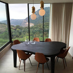 Brackina Glass Pendant Light-Moonnatur