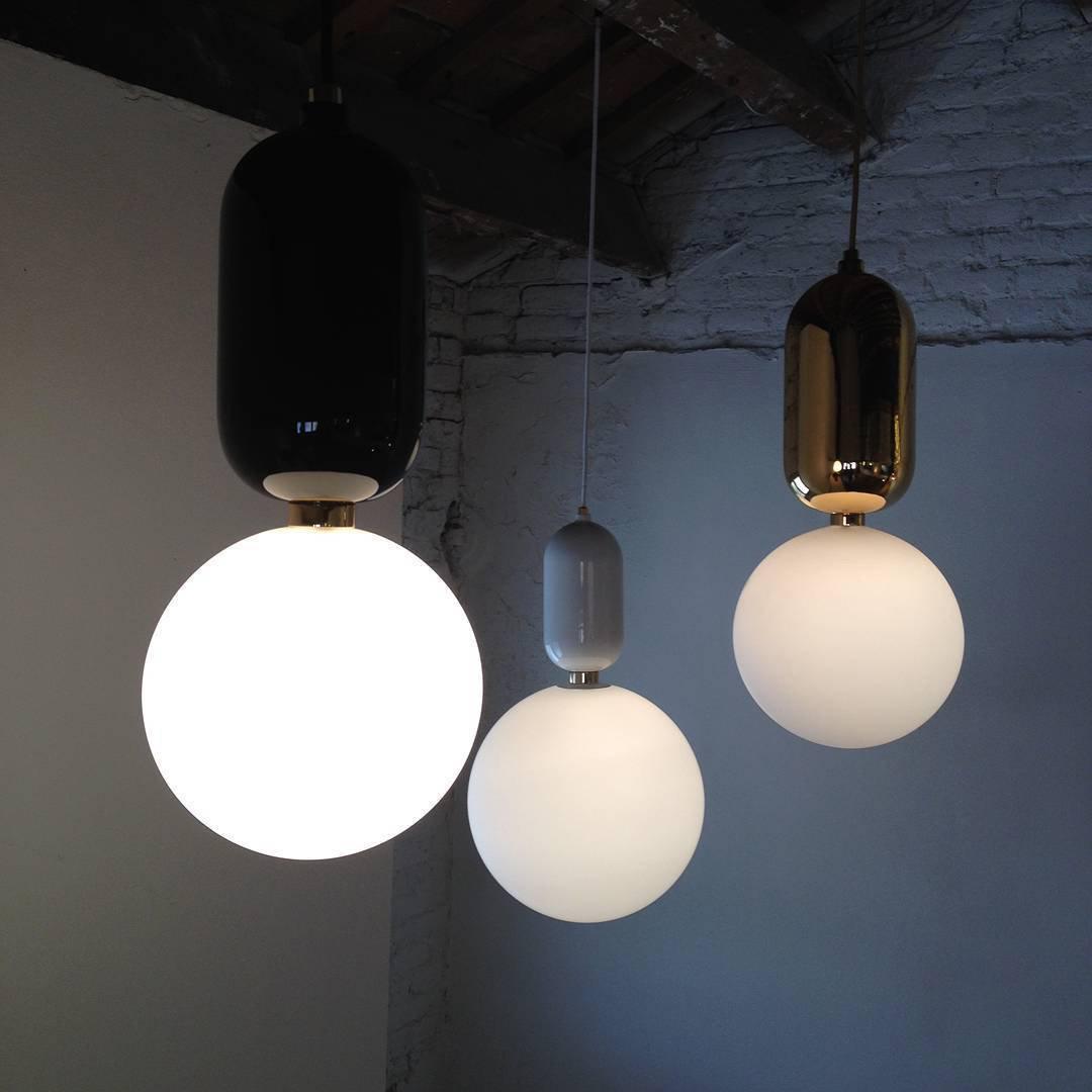 Brackina Glass Pendant Light-Moonnatur