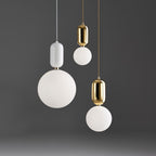 Brackina Glass Pendant Light-Moonnatur