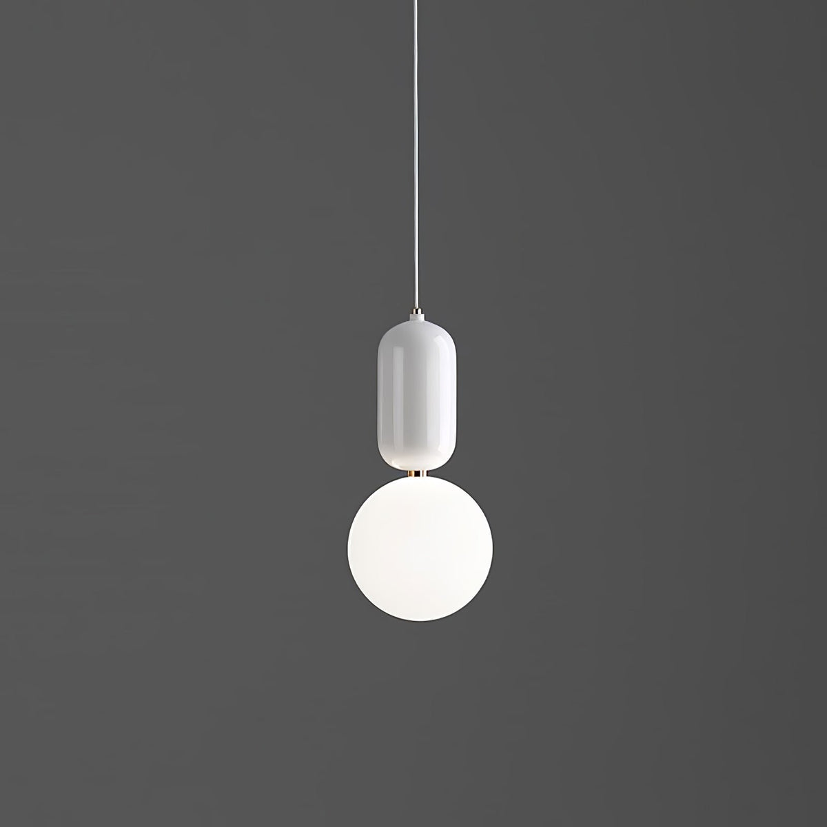 Brackina Glass Pendant Light-Moonnatur