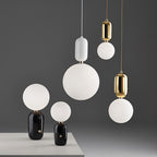Brackina Glass Pendant Light-Moonnatur