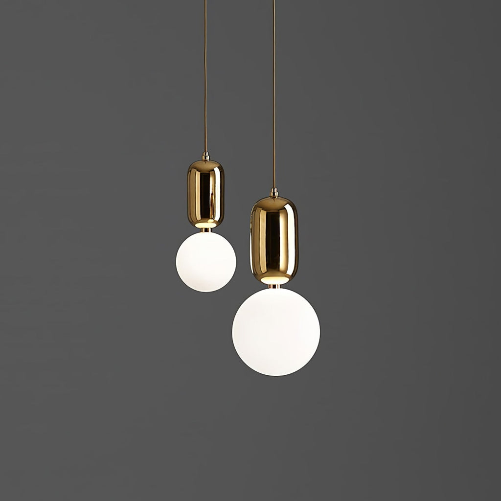Brackina Glass Pendant Light-Moonnatur
