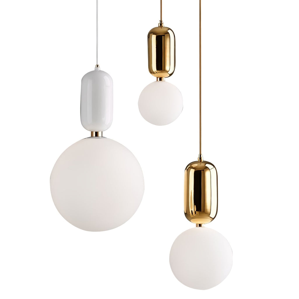 Brackina Glass Pendant Light-Moonnatur
