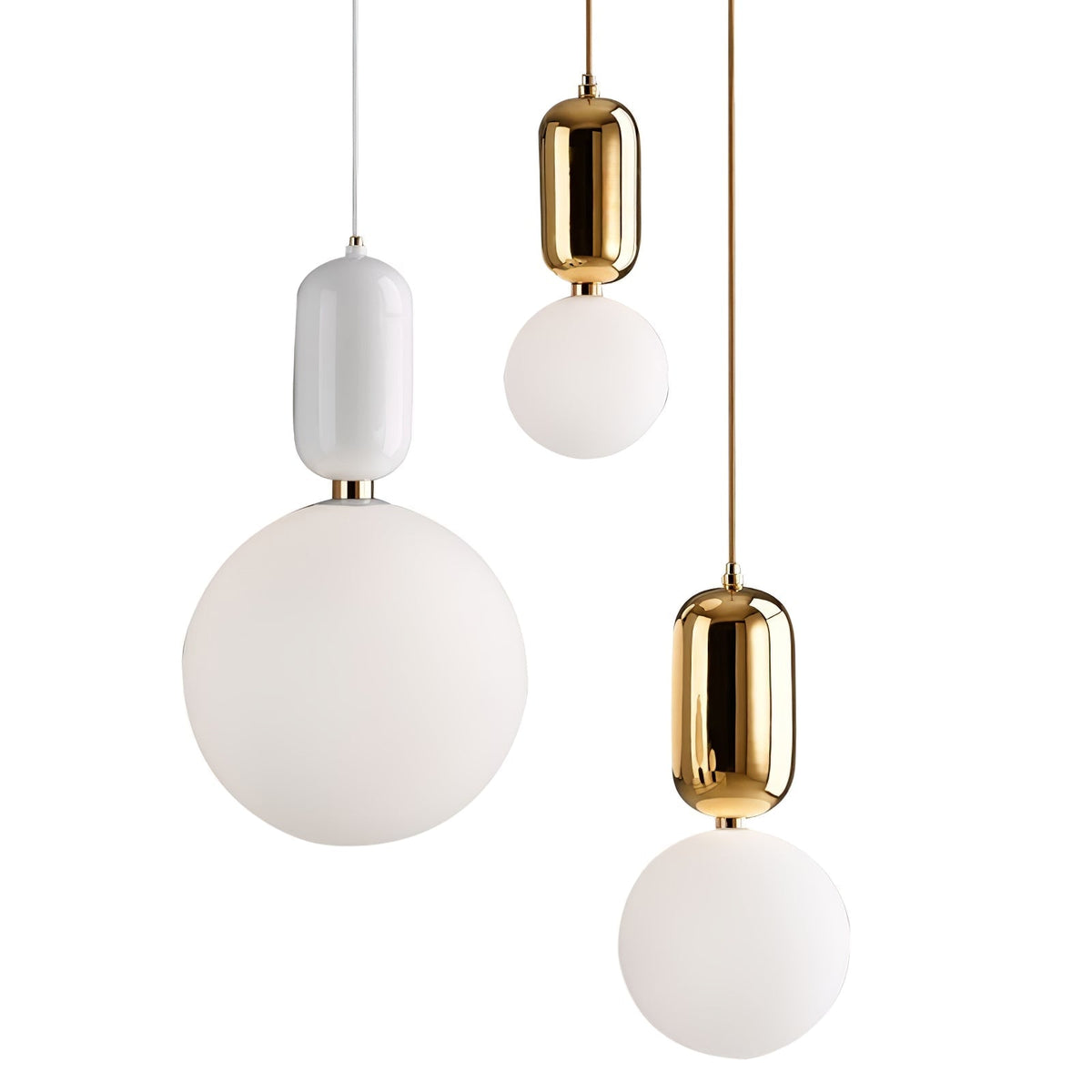 Brackina Glass Pendant Light-Moonnatur