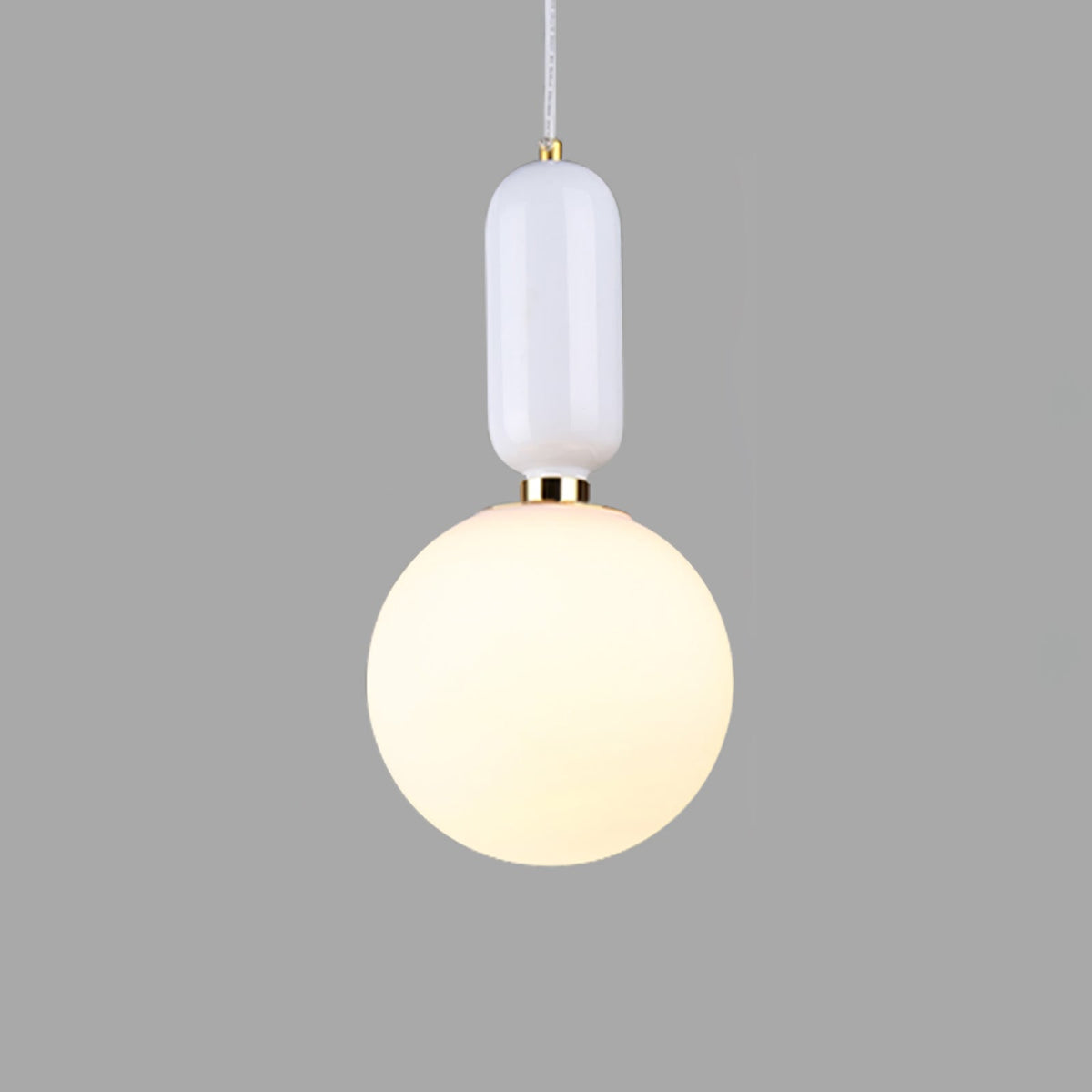 Brackina Glass Pendant Light-Moonnatur