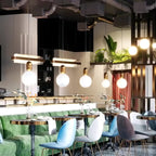 Brackina Glass Pendant Light-Moonnatur