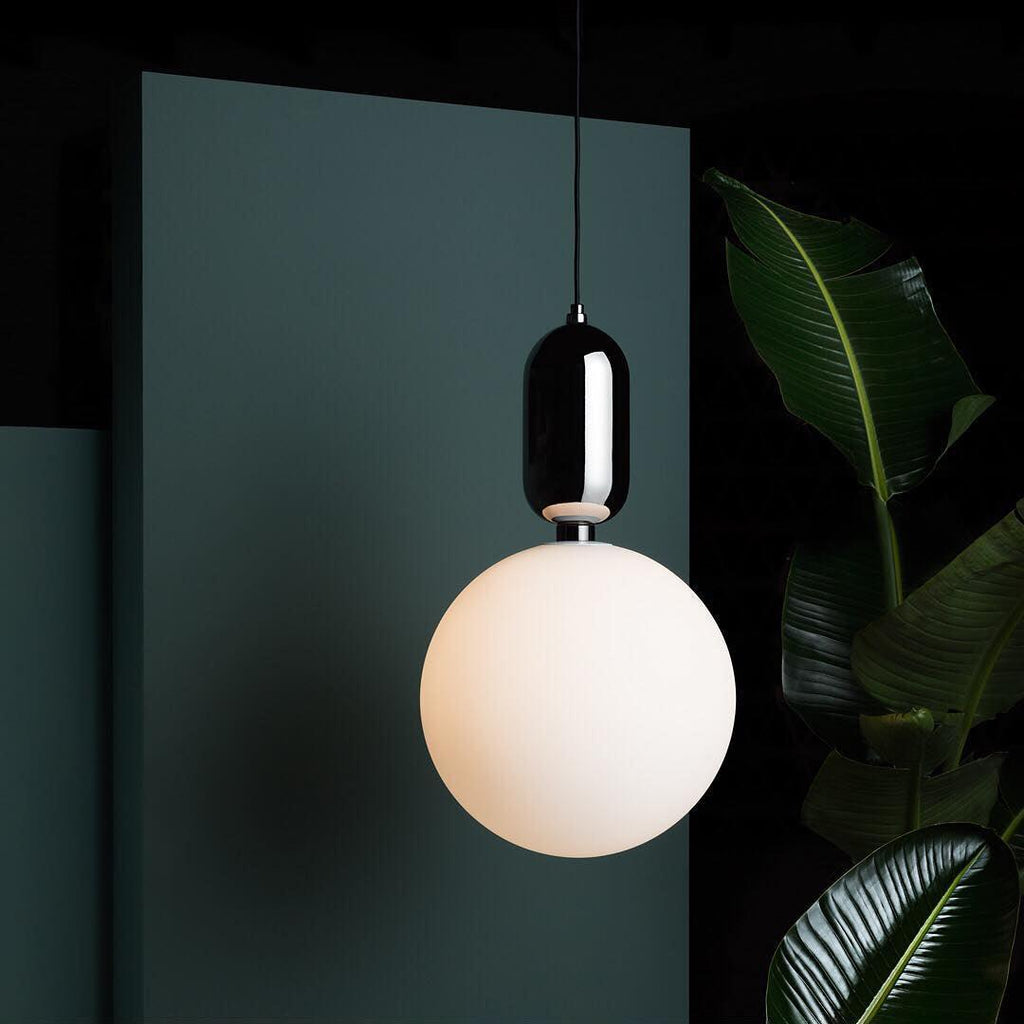 Brackina Glass Pendant Light-Moonnatur