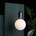 Brackina Glass Pendant Light-Moonnatur