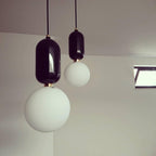 Brackina Glass Pendant Light-Moonnatur