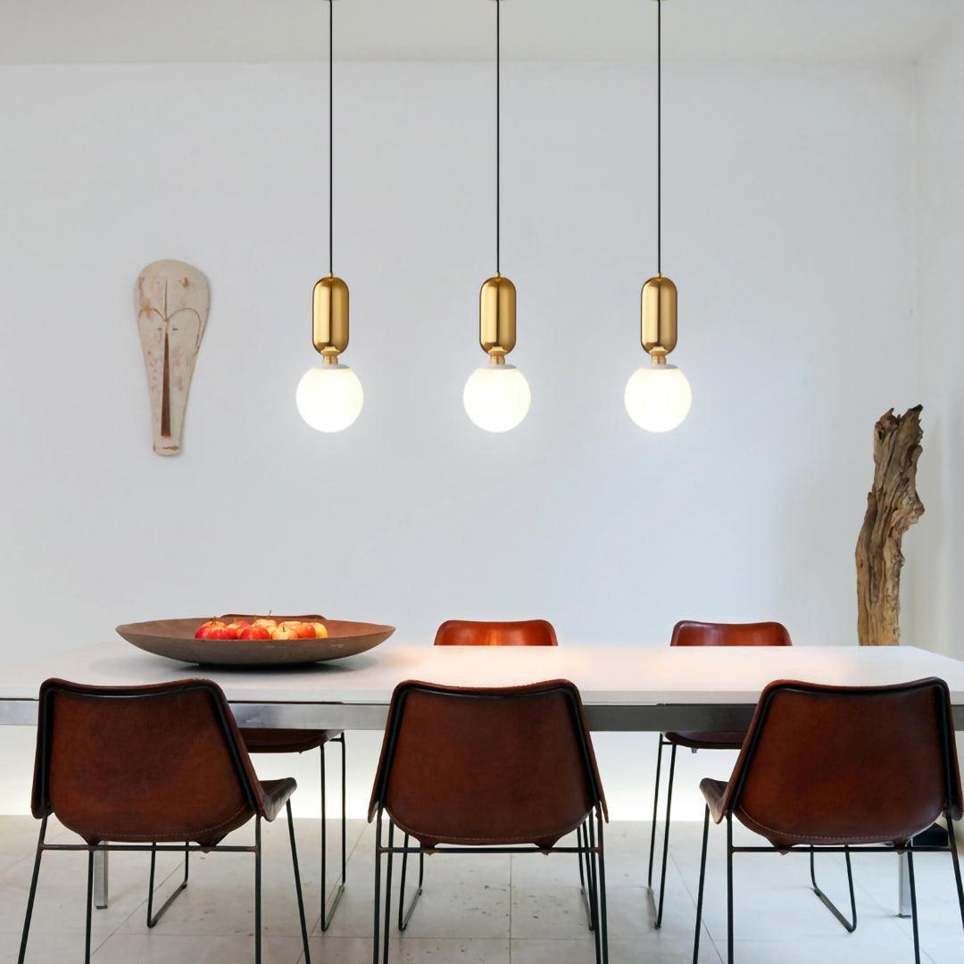 Brackina Glass Pendant Light-Moonnatur