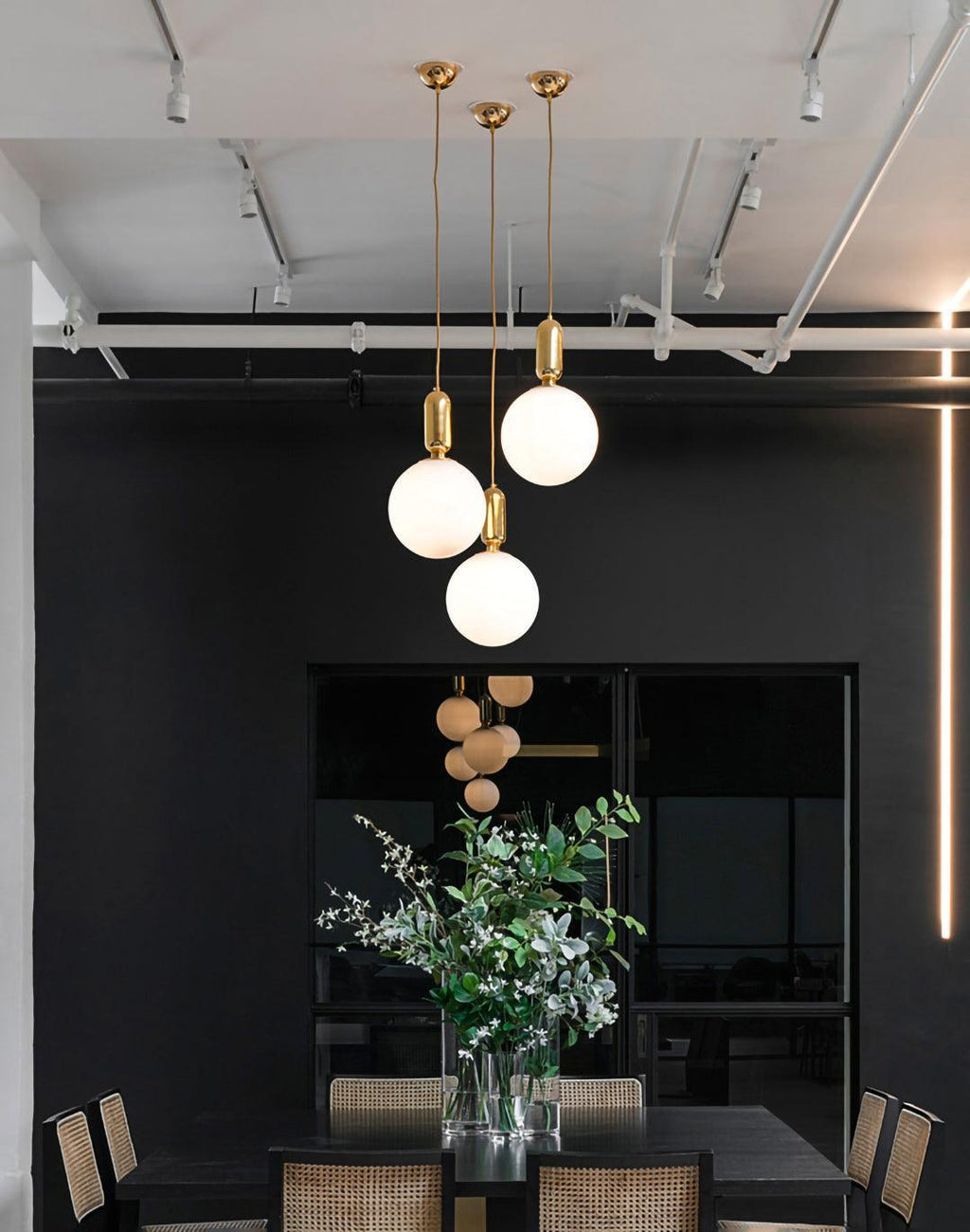 Brackina Glass Pendant Light-Moonnatur