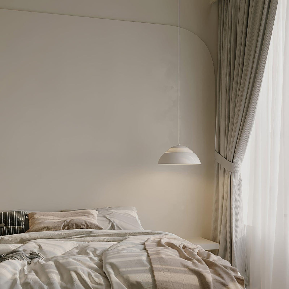 Lovendale Aluminium Pendant Light-Moonnatur