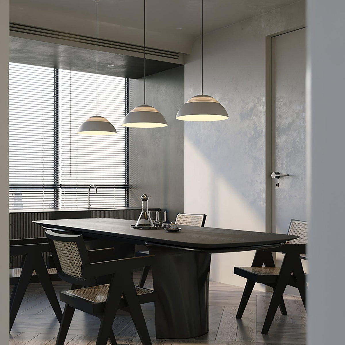 Lovendale Aluminium Pendant Light-Moonnatur