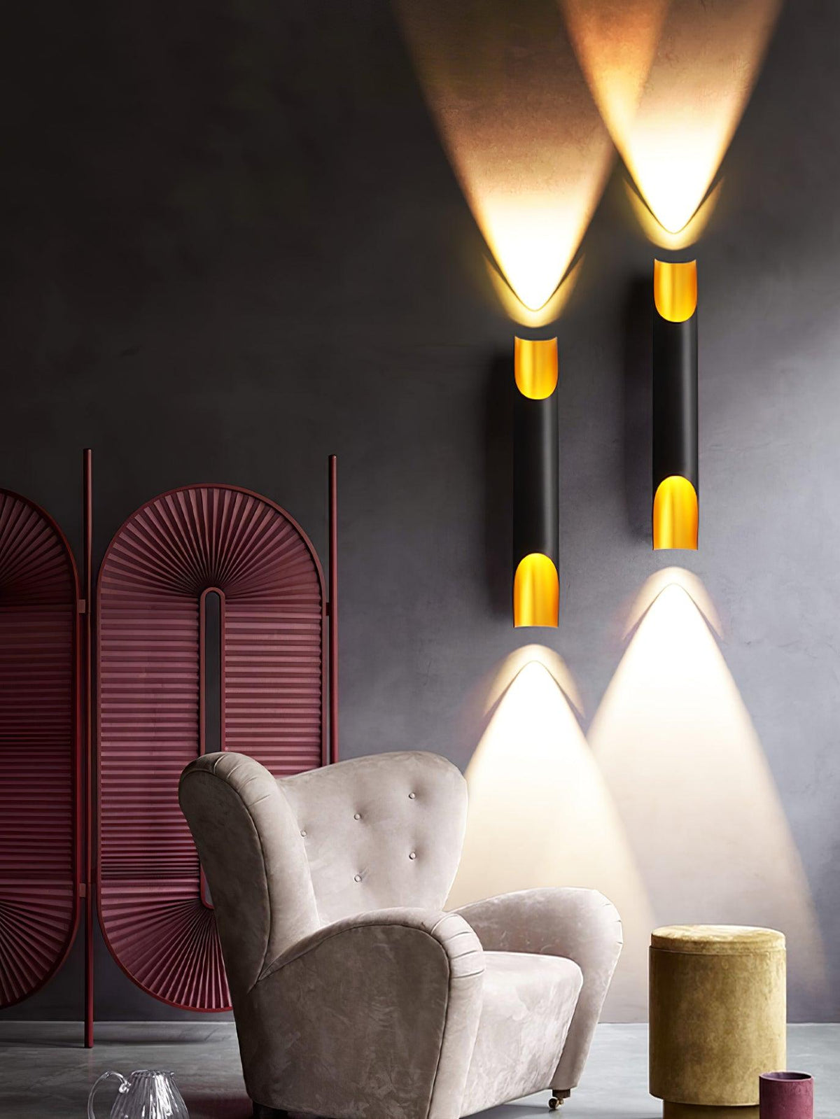 Morvenis Aluminium Wall Light-Moonnatur