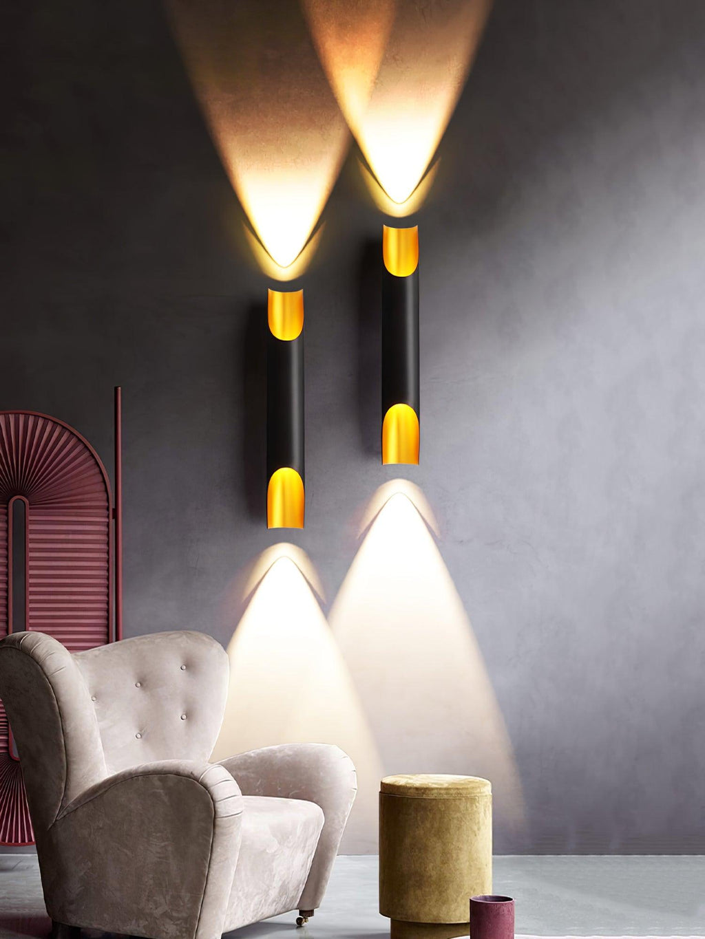 Morvenis Aluminium Wall Light-Moonnatur