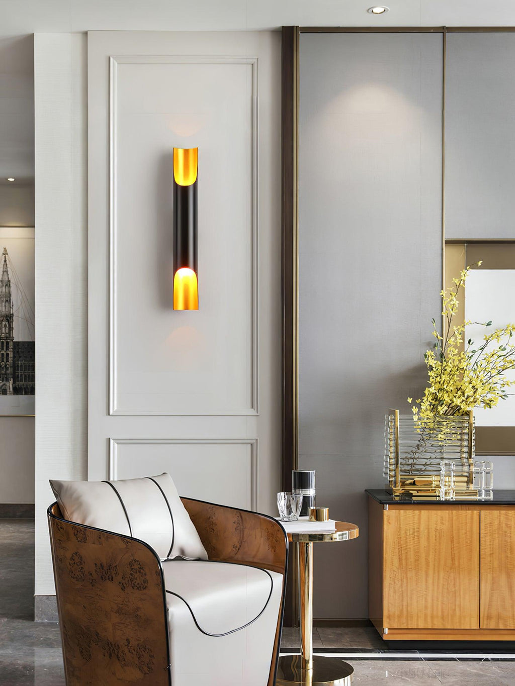 Morvenis Aluminium Wall Light-Moonnatur