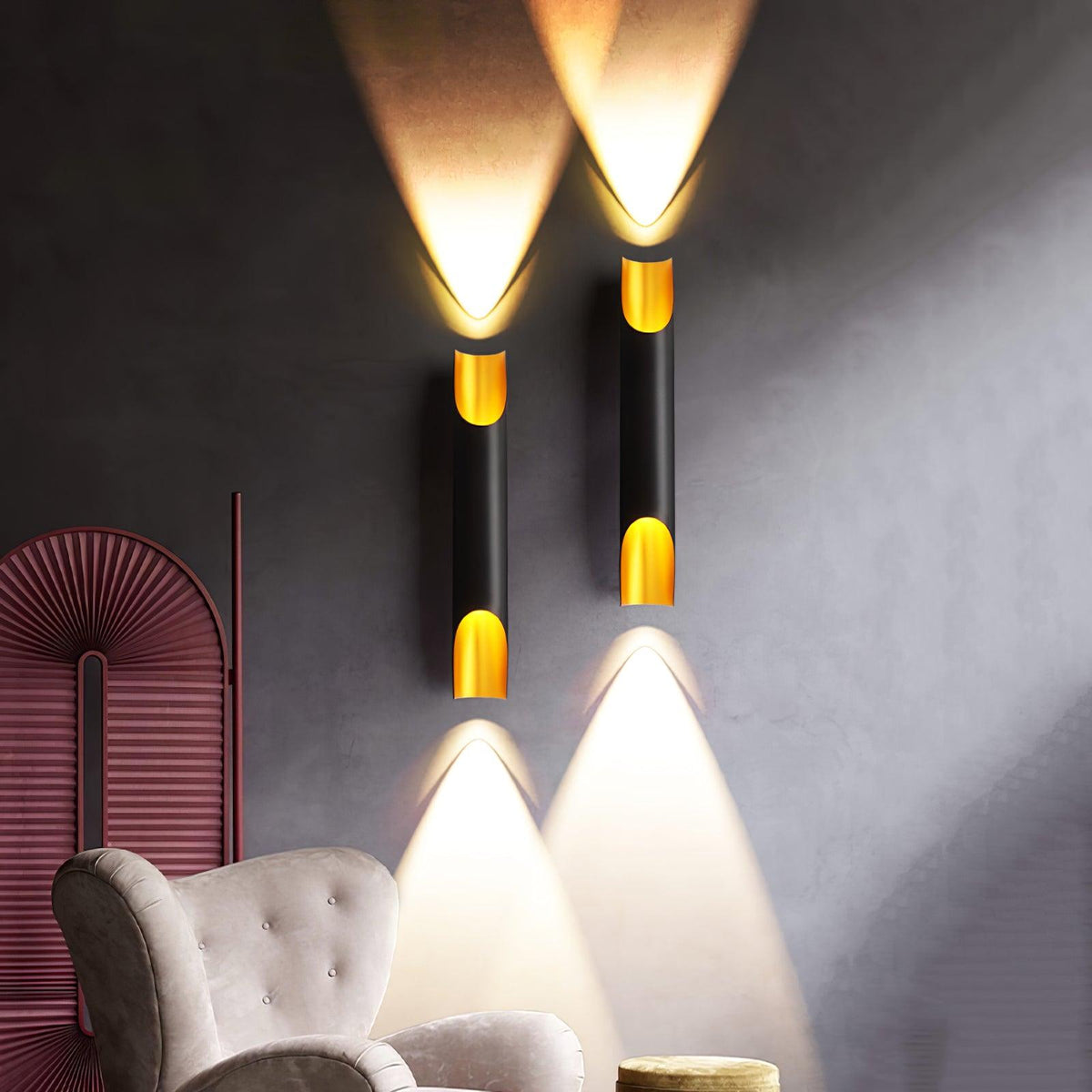 Morvenis Aluminium Wall Light-Moonnatur