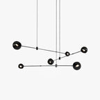 Davenia Steel Chandelier-Moonnatur