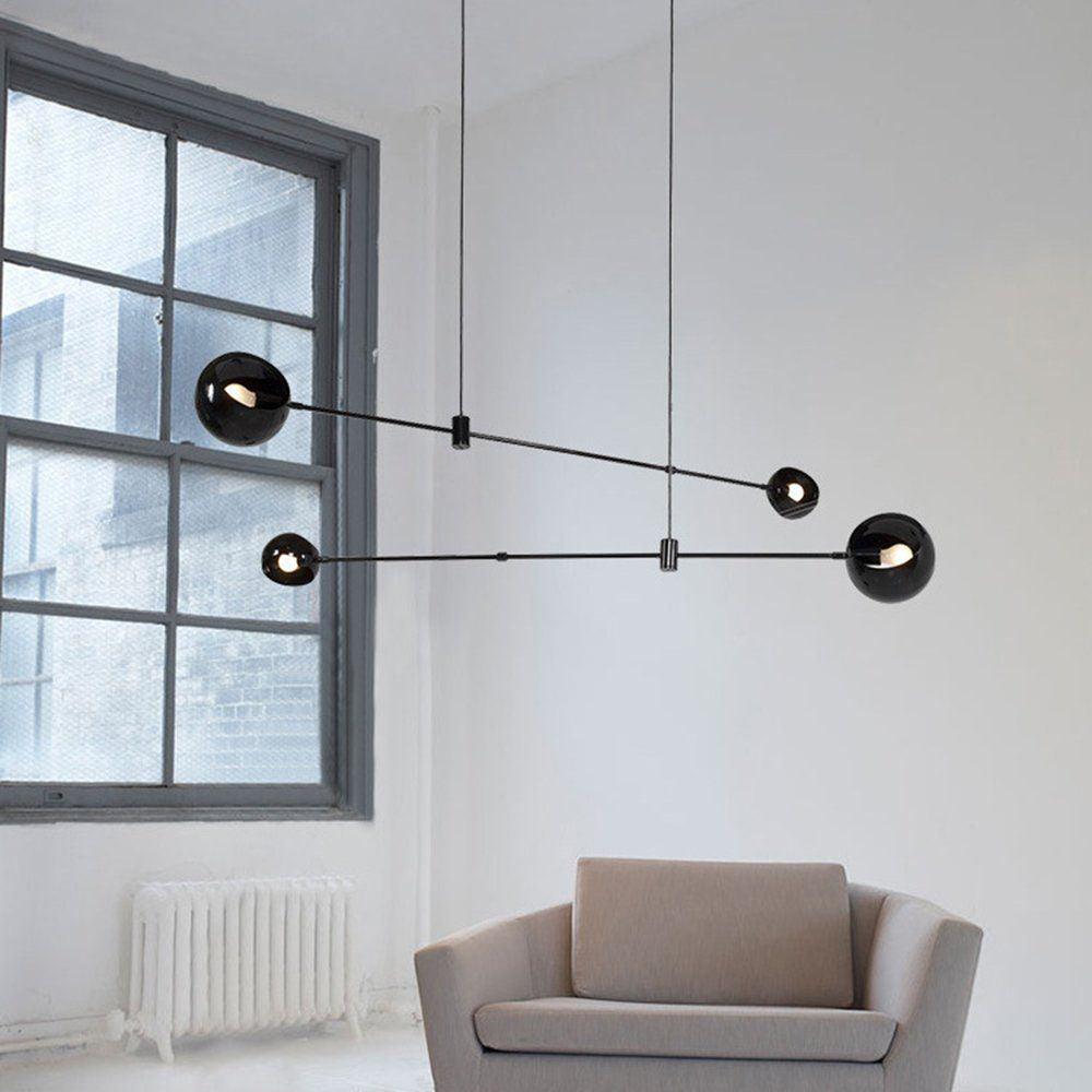 Davenia Steel Chandelier-Moonnatur