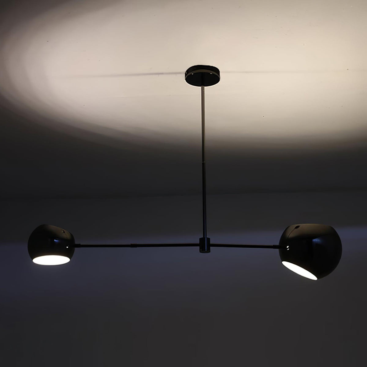 Davenia Steel Chandelier-Moonnatur