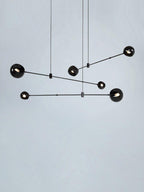 Davenia Steel Chandelier-Moonnatur