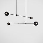Davenia Steel Chandelier-Moonnatur