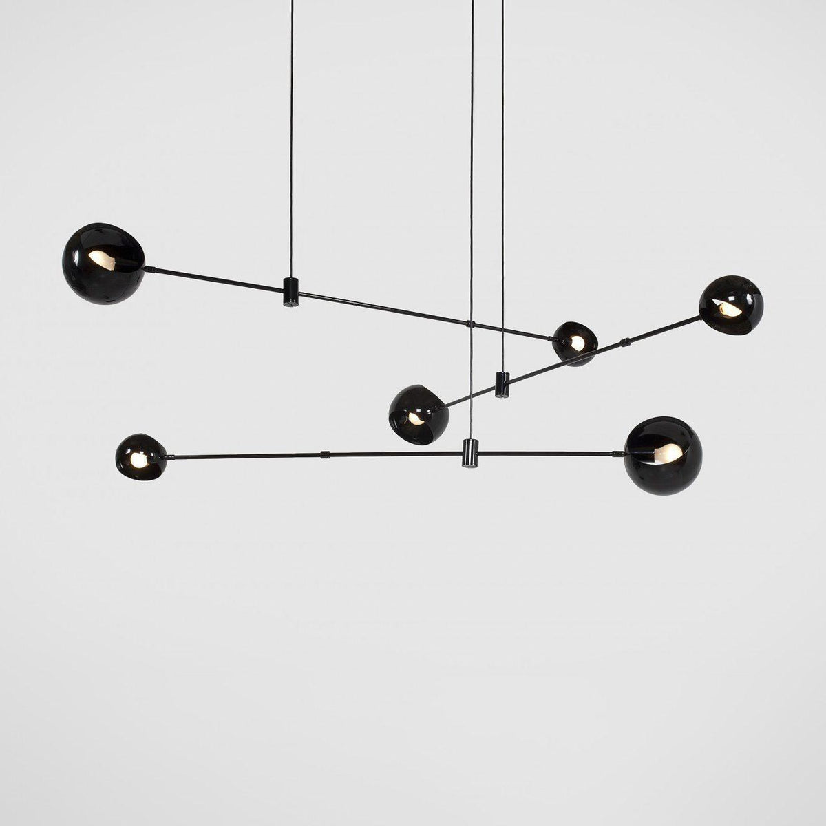 Davenia Steel Chandelier-Moonnatur