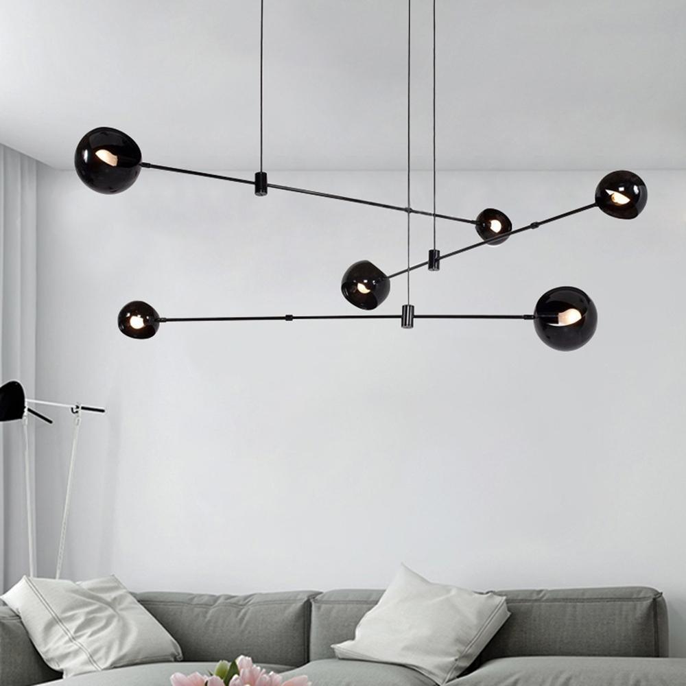 Davenia Steel Chandelier-Moonnatur