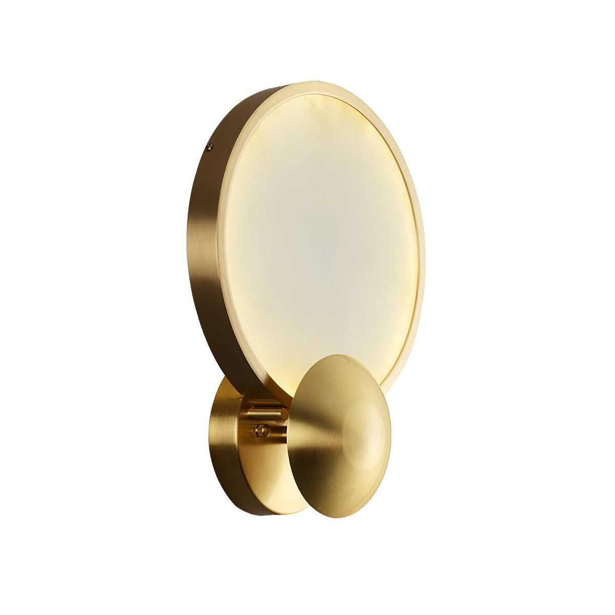 Hildenvale Alabaster Wall Light-Moonnatur