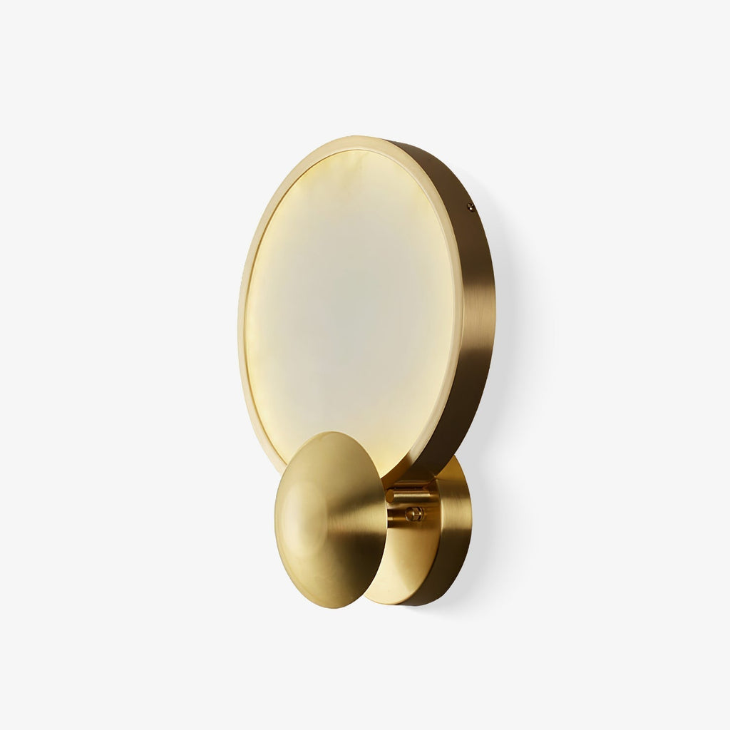 Hildenvale Alabaster Wall Light-Moonnatur