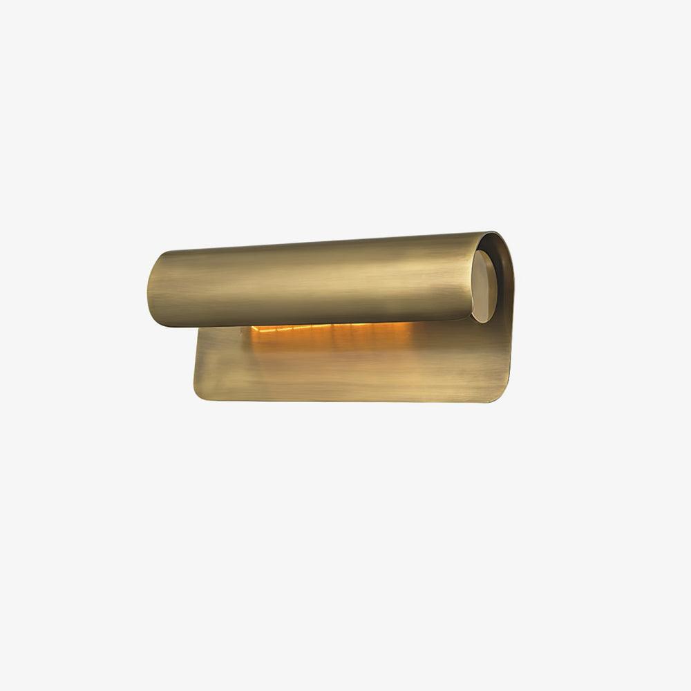 Trevenora Brass Wall Light-Moonnatur