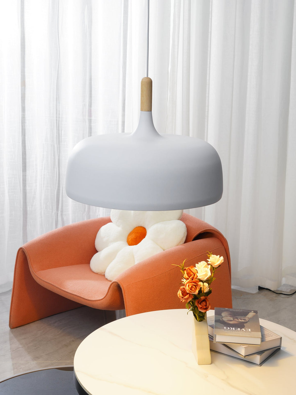 Xovelia Zinc Alloy Pendant Lamp-Moonnatur