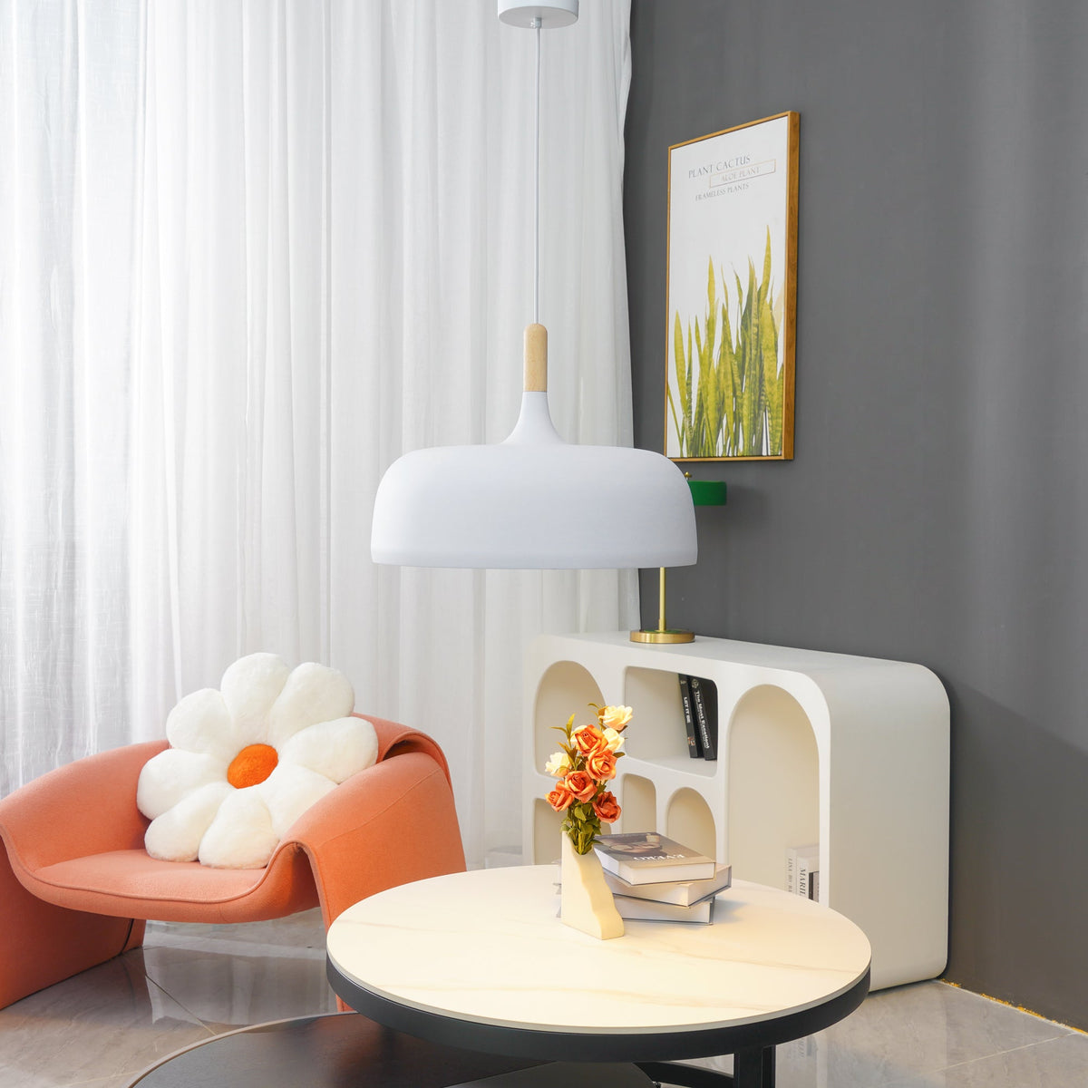 Xovelia Zinc Alloy Pendant Lamp-Moonnatur