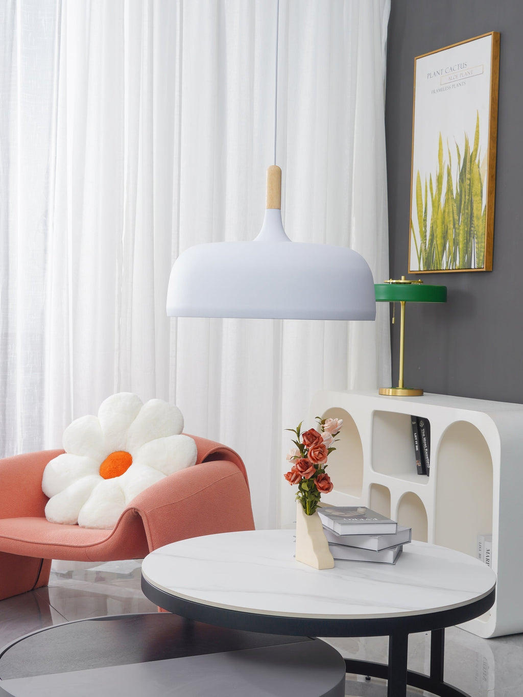 Xovelia Zinc Alloy Pendant Lamp-Moonnatur