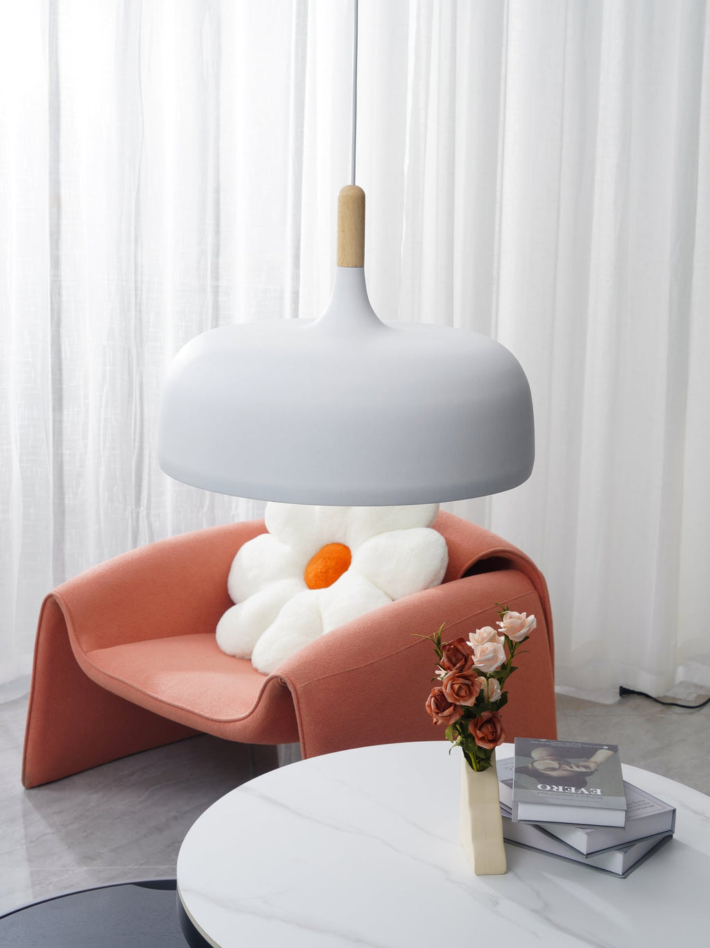 Xovelia Zinc Alloy Pendant Lamp-Moonnatur