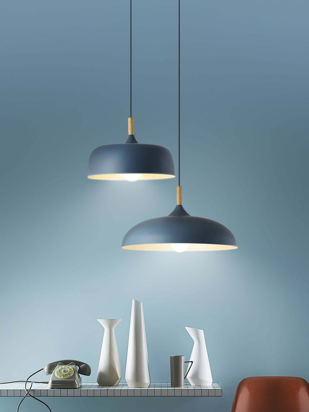 Xovelia Zinc Alloy Pendant Lamp-Moonnatur