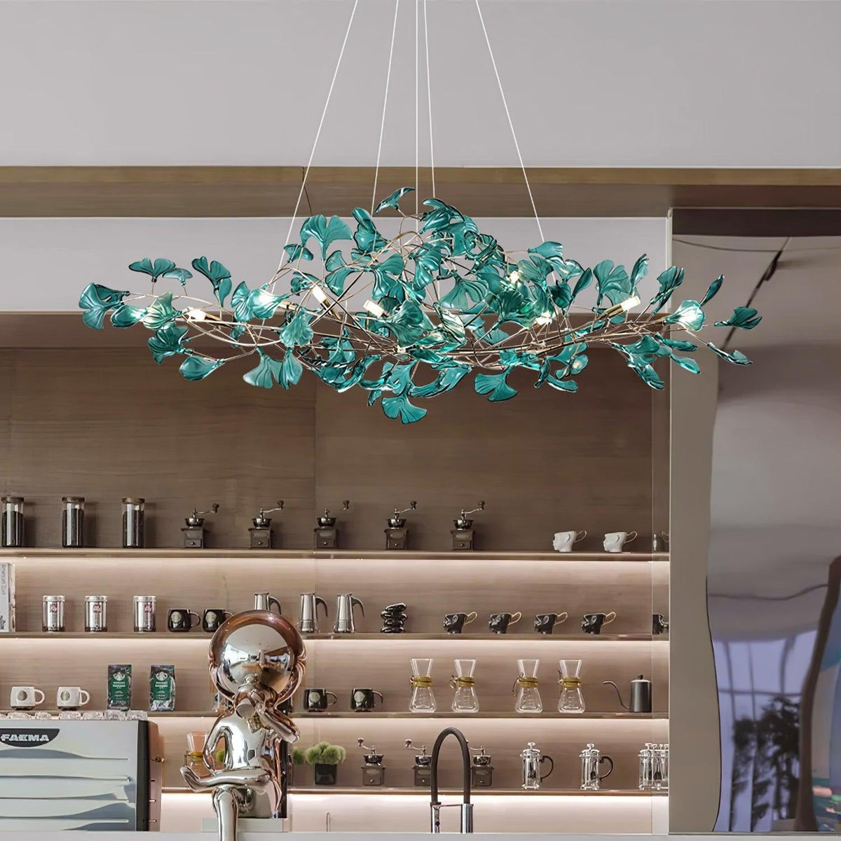 Renverbrook Acrylic Chandelier-Moonnatur