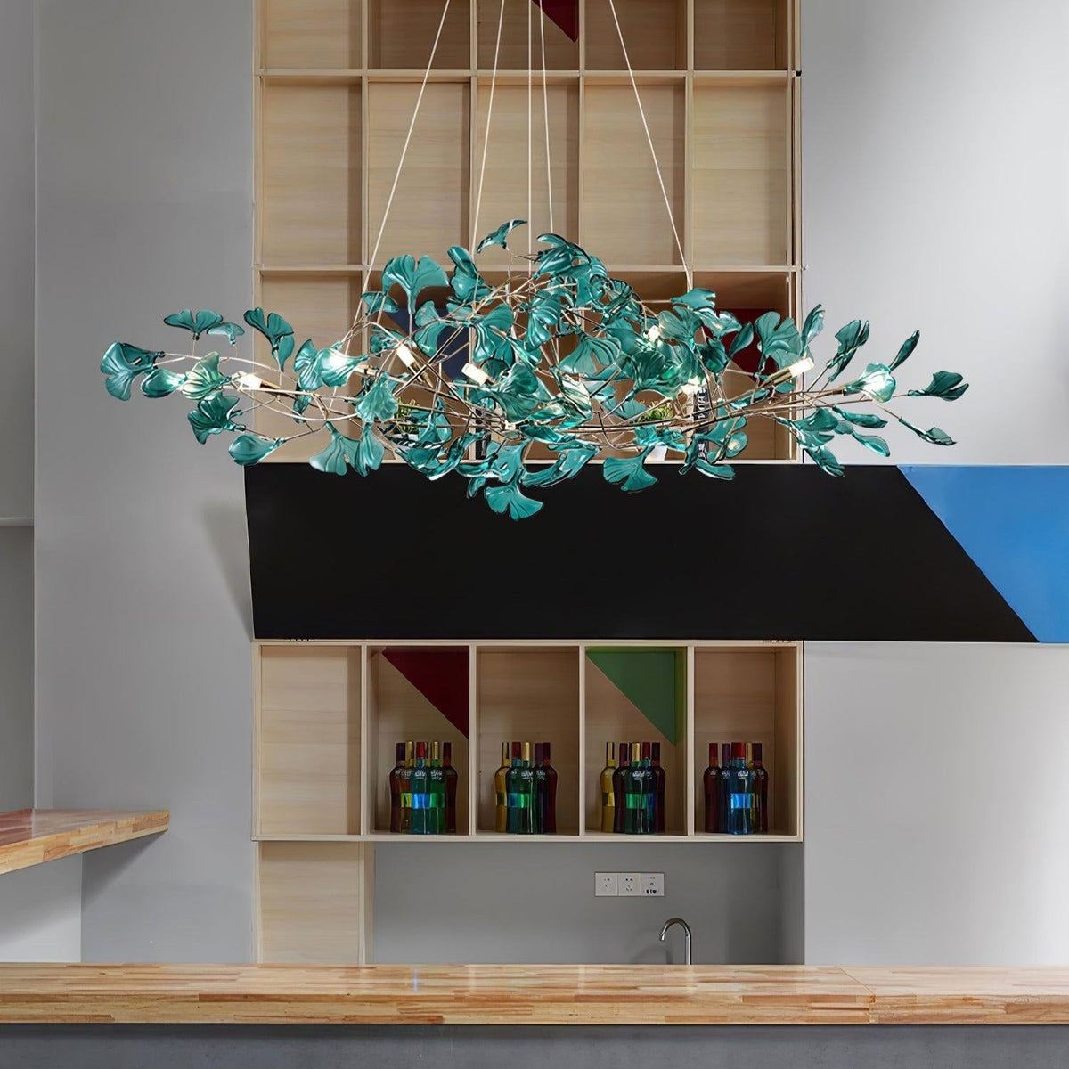 Renverbrook Acrylic Chandelier-Moonnatur