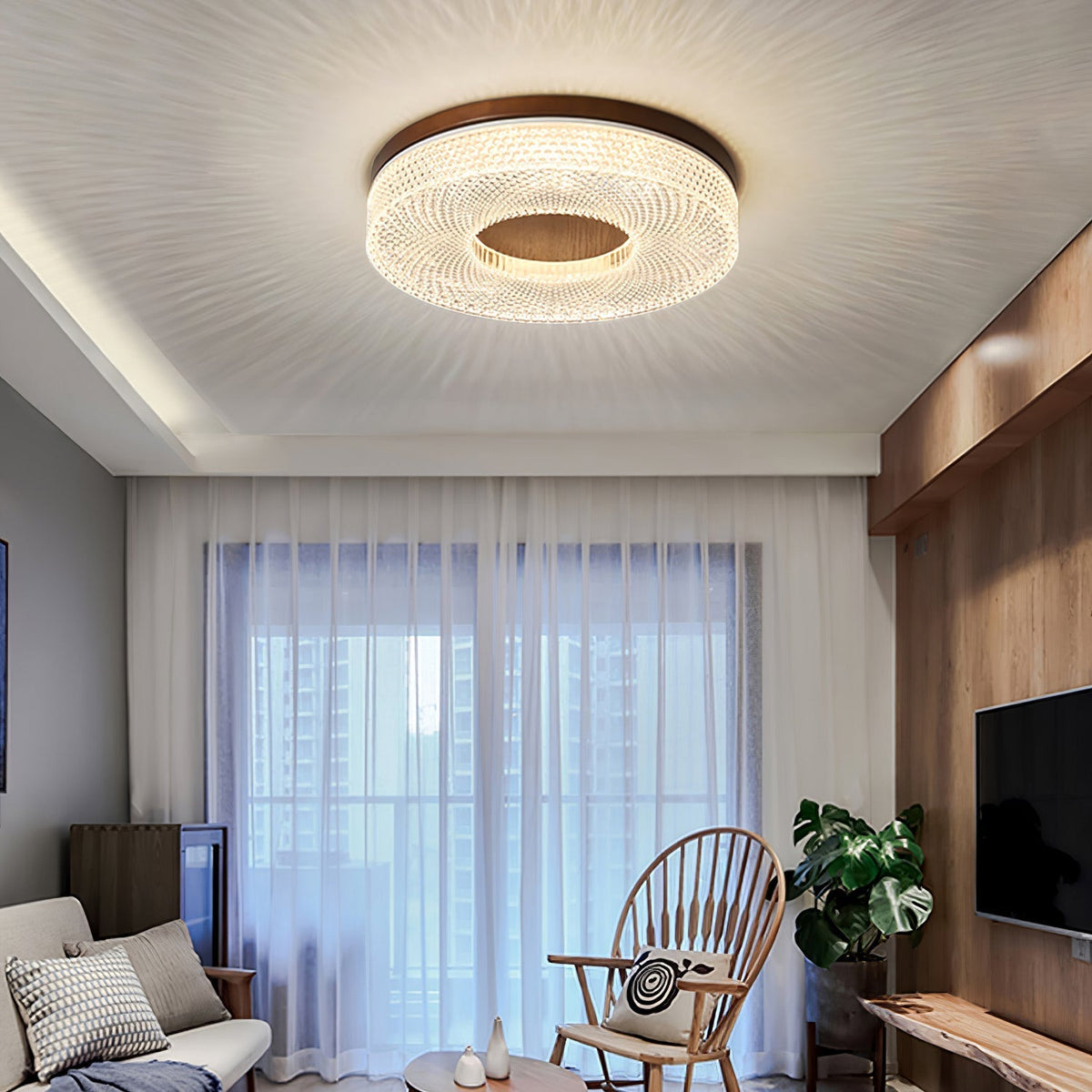 Ilunelle Acrylic Ceiling Light-Moonnatur