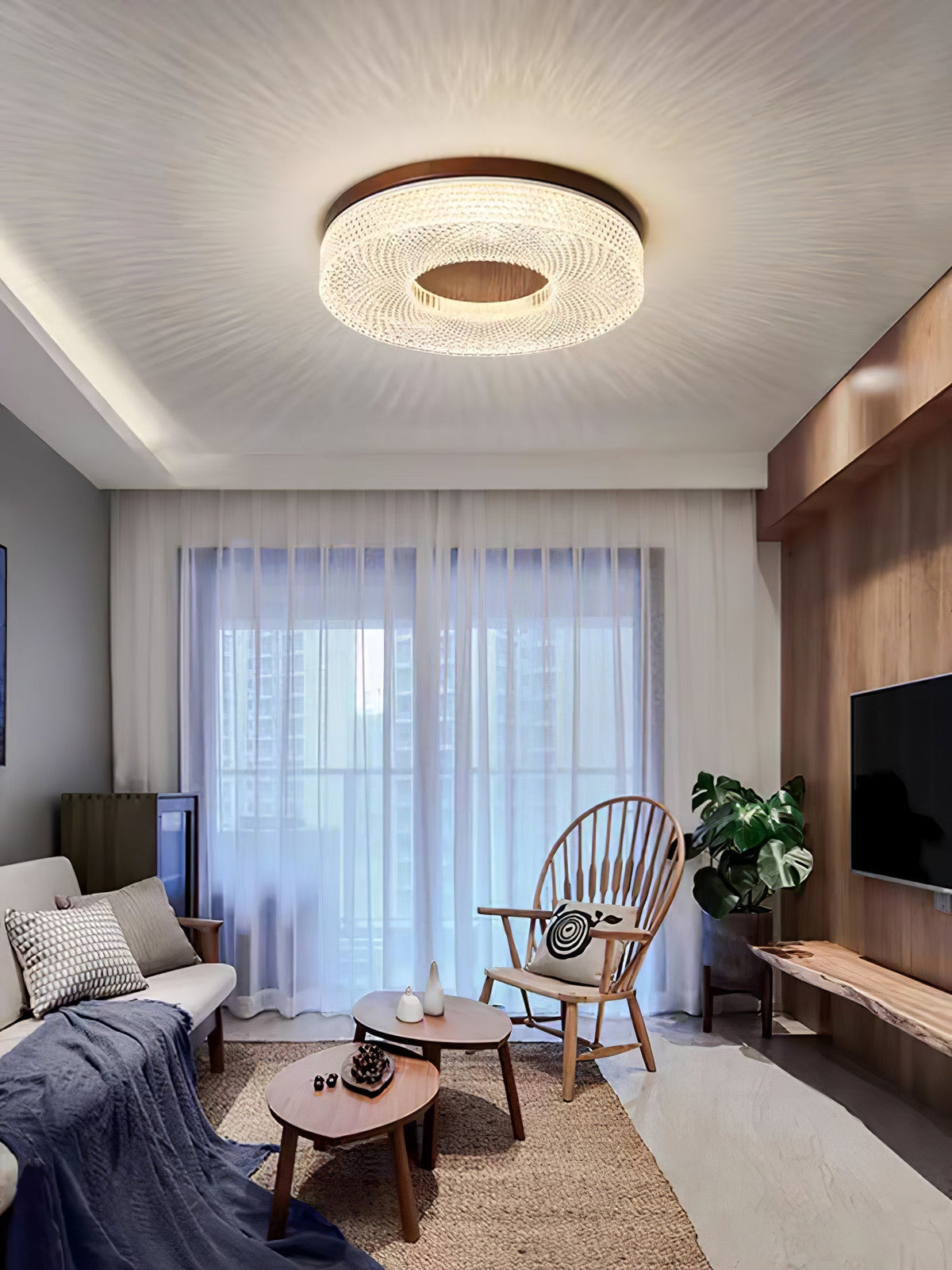 Ilunelle Acrylic Ceiling Light-Moonnatur