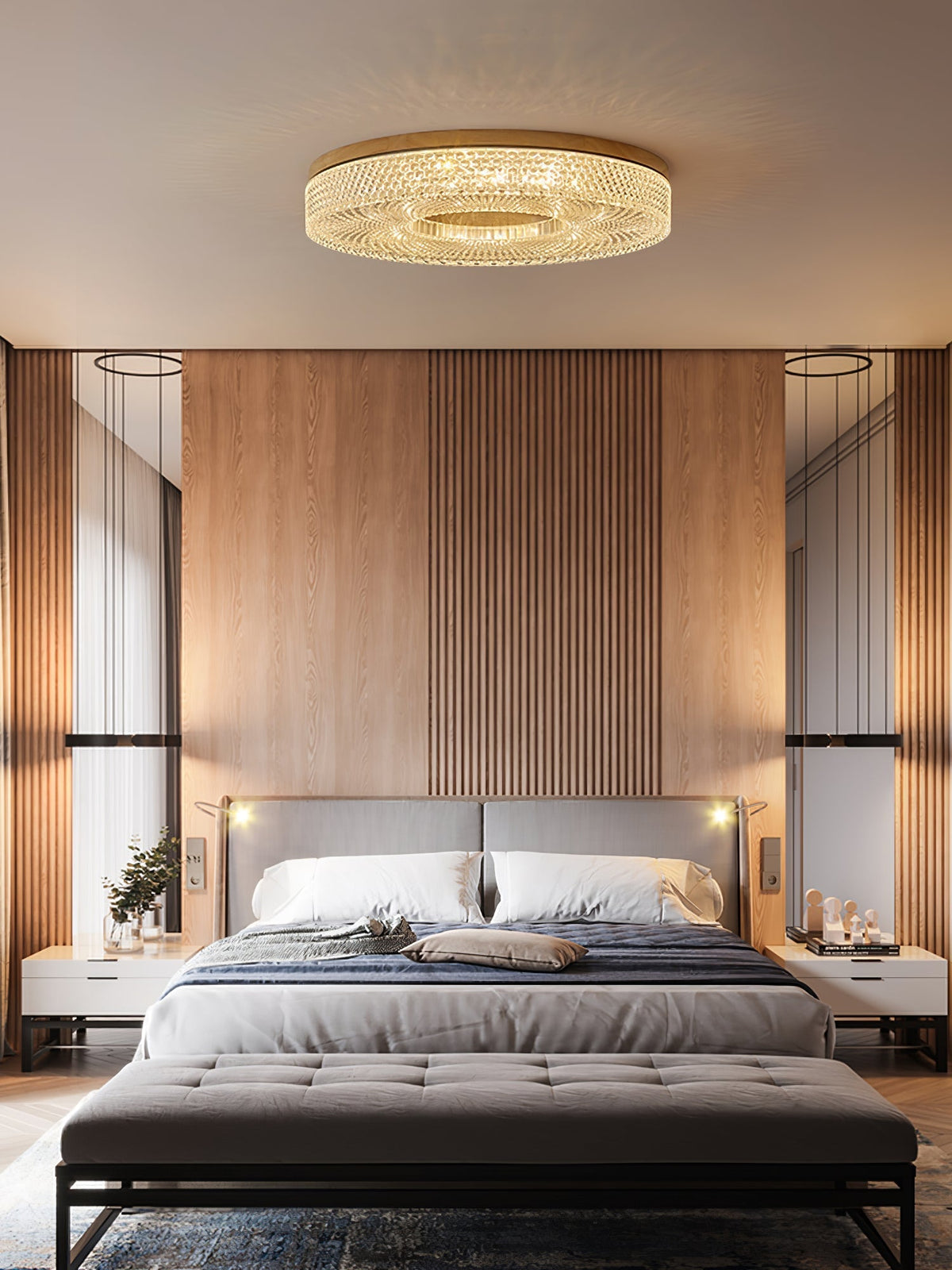Ilunelle Acrylic Ceiling Light-Moonnatur