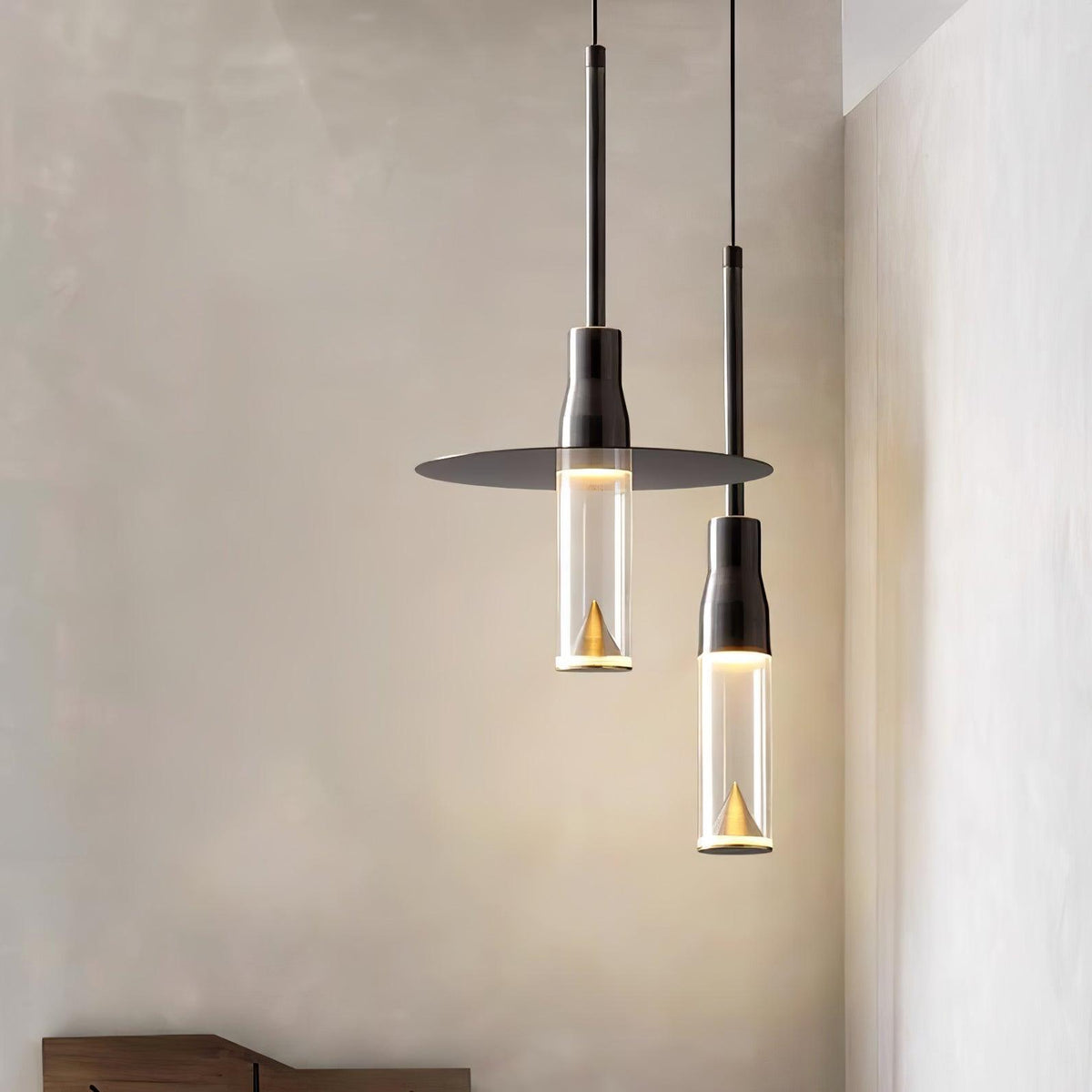Eralune Acrylic Pendant Light-Moonnatur