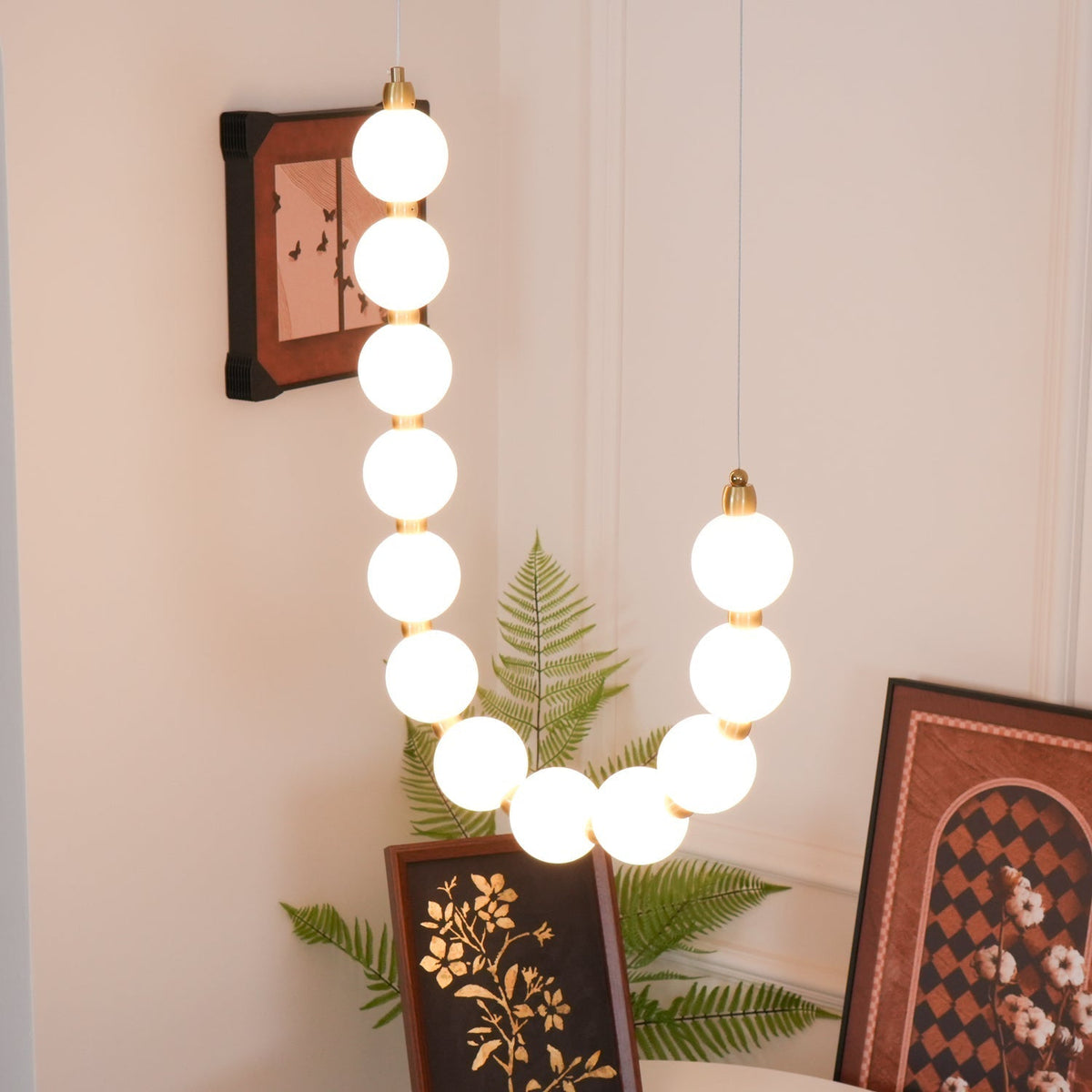 Porelia Acrylic Chandelier-Moonnatur