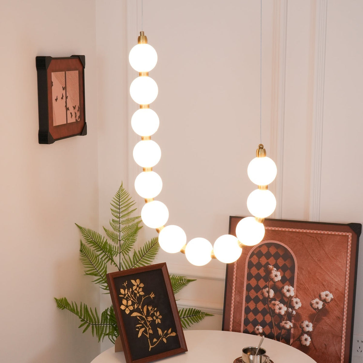 Porelia Acrylic Chandelier-Moonnatur