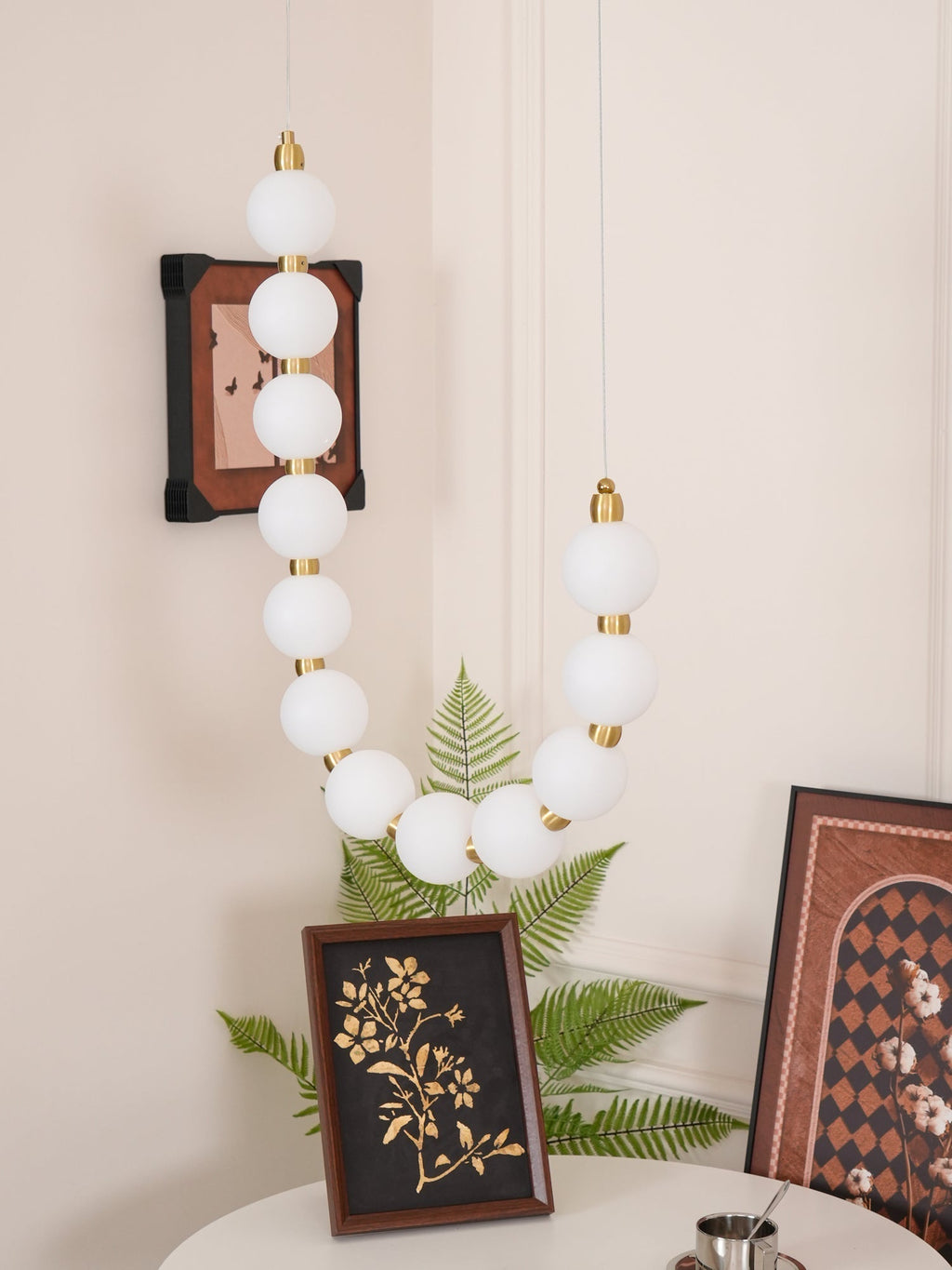 Porelia Acrylic Chandelier-Moonnatur